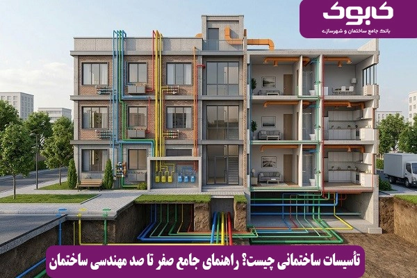 تأسیسات ساختمانی چیست؟ راهنمای جامع صفر تا صد مهندسی ساختمان